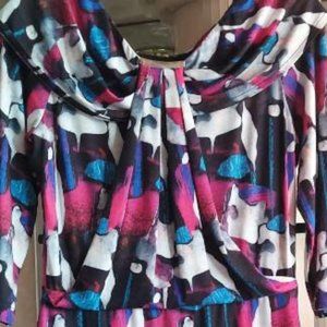 EUC - Colorful Woman dress  - SZ - SM